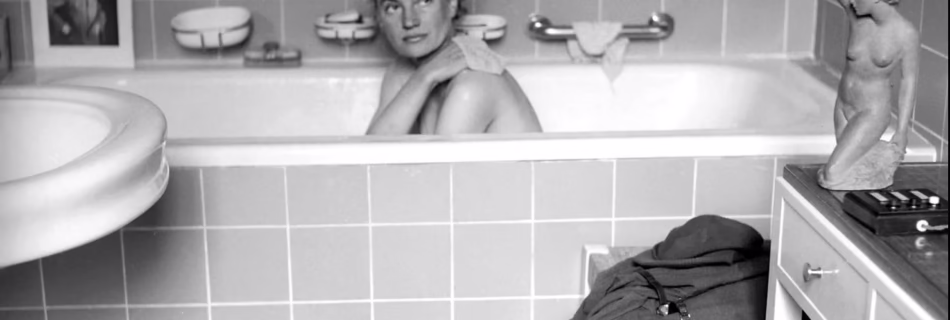Lee Miller, photographed by David Sherman in 1945